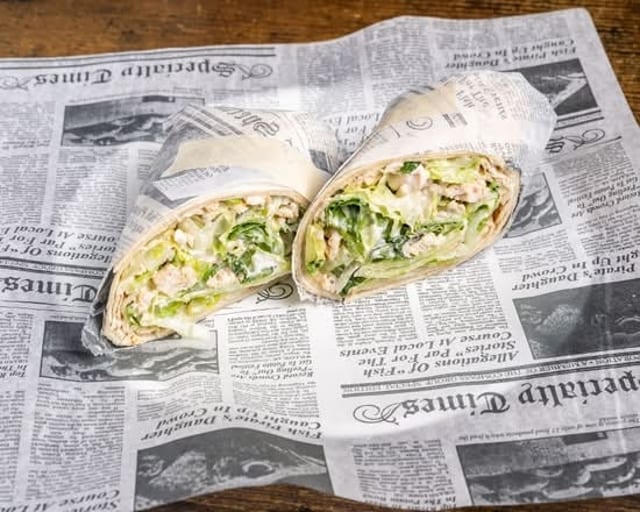 Chicken Caesar Wrap.
